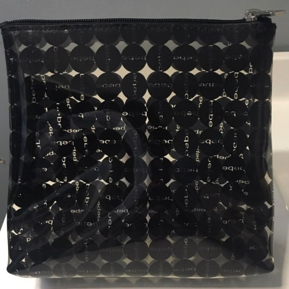 Vintage Bebe Cosmetic Makeup Travel Bag